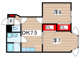 レモンハートⅡの物件間取画像